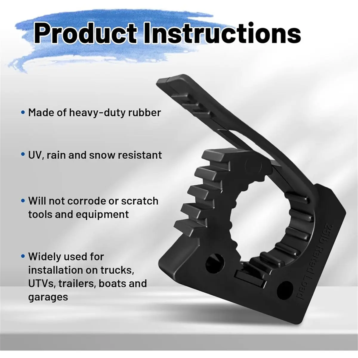 New Arrival@@ Fashion  4 Pack Release Clamp Mounts Adjustable Shovel Clamp Mount Tool Handle Holders for 1-1/4