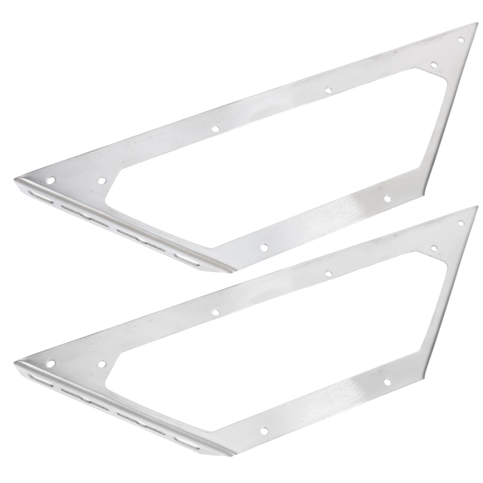 

2pcs Stainless Steel Corner Universal Metal For Furniture Shelves Cabinet Support Connector Shelf Fastener Heavy Duty Support