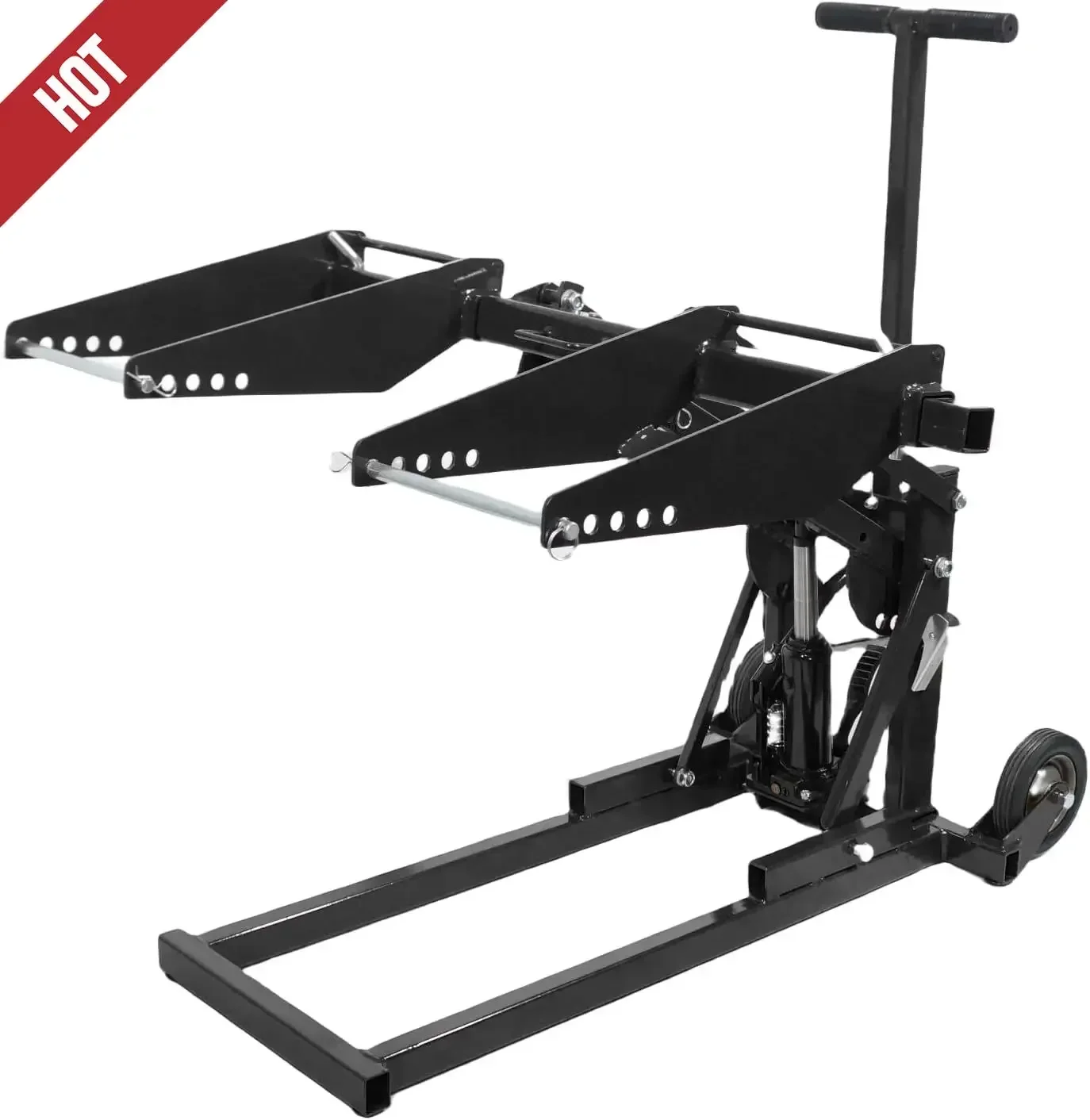 

Настраиваемый подъемник для трактора из высокопрочной стали грузоподъемностью 550 фунтов, с регулируемым расстоянием между колесами, высота подъема до 23 дюймов, для тракторов с нулевым радиусом поворота