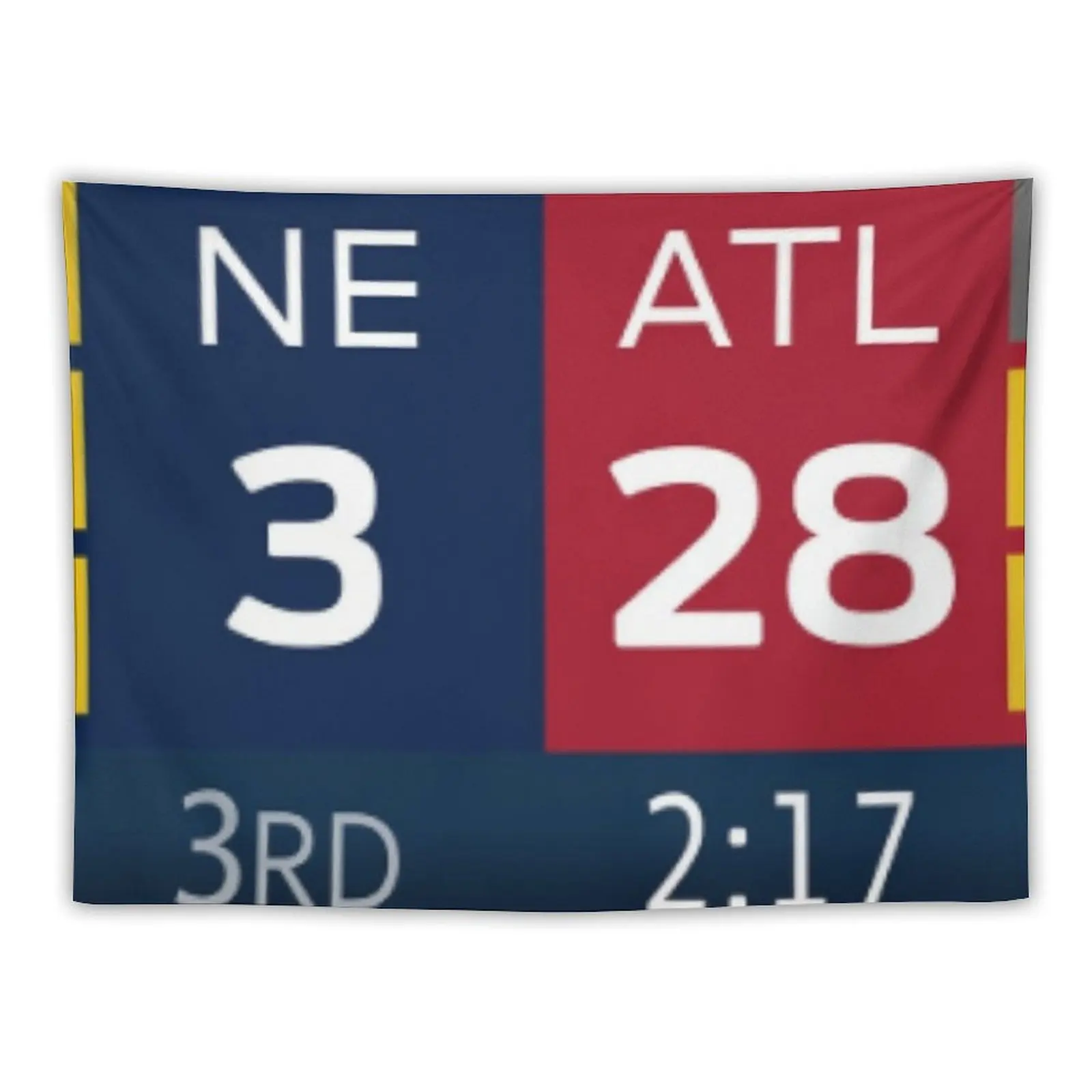 28-3 Patriots-Falcons Tapestry Home Decorators Carpet Wall Room Design Decor Home Tapestry