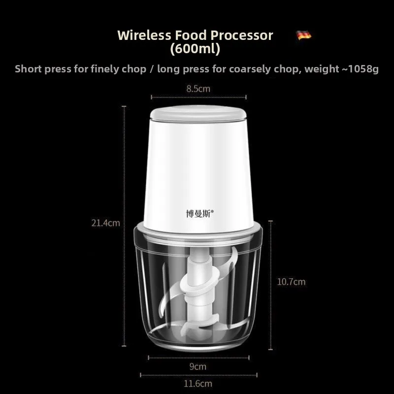 

Auatic Garlic Mincer Multi-Function Meat inder Garlic Paste er Efficient Kitchen Tool Plastic Material