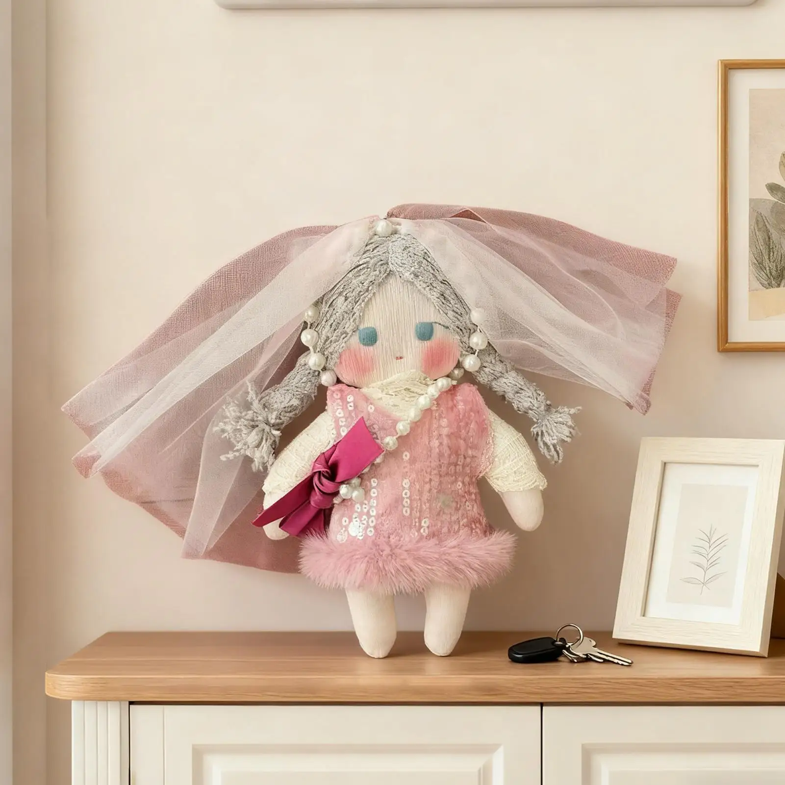 

girl doll Soft Comfortable Bendable Arms Legs Decor cute figure dolls for kids girl boy home indoor livingroom bedroom birthday