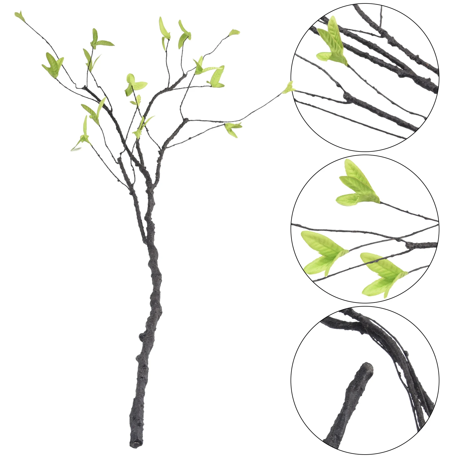 Vine Artificial Tree Branch Dry Home Leaf DIY Decoration Display Fake Garden Outdoor Plastic Practical Vine Artificial