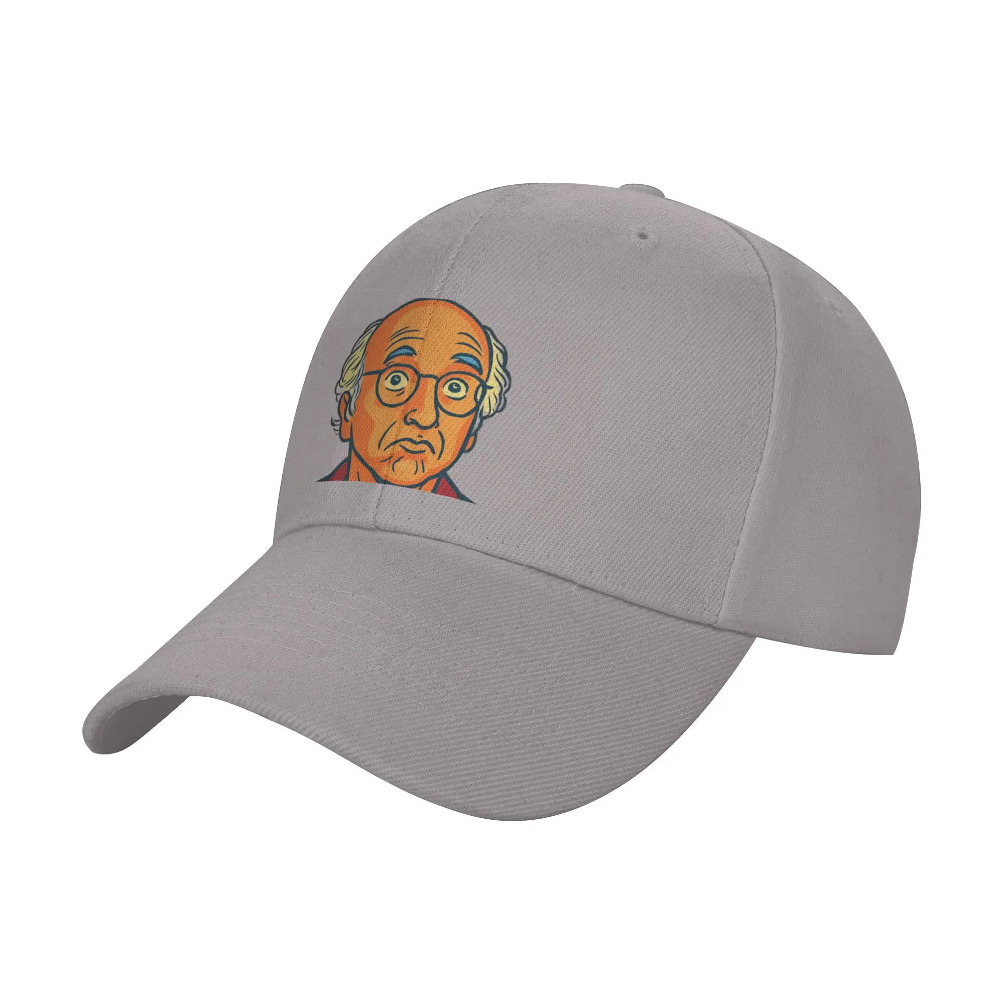 In Larry We Trust Trendy Baseball Cap Garden Work Soft Fabric Dad Hat