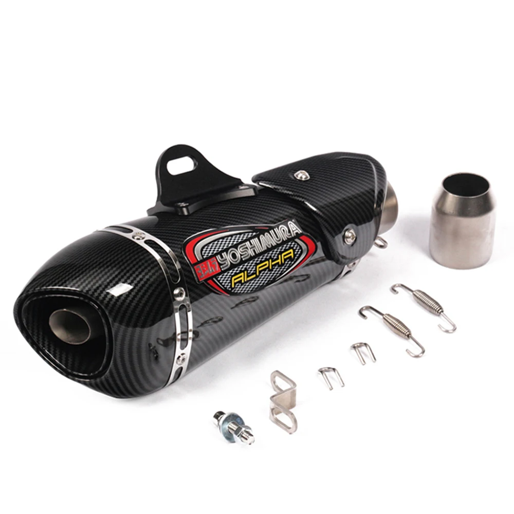 

Universal Motorcycle Yoshimura Exhaust Pipe Escape Moto Carbon Muffler DB Killer For GSX-S750 NC700 CBR250R R3 R6 RC390