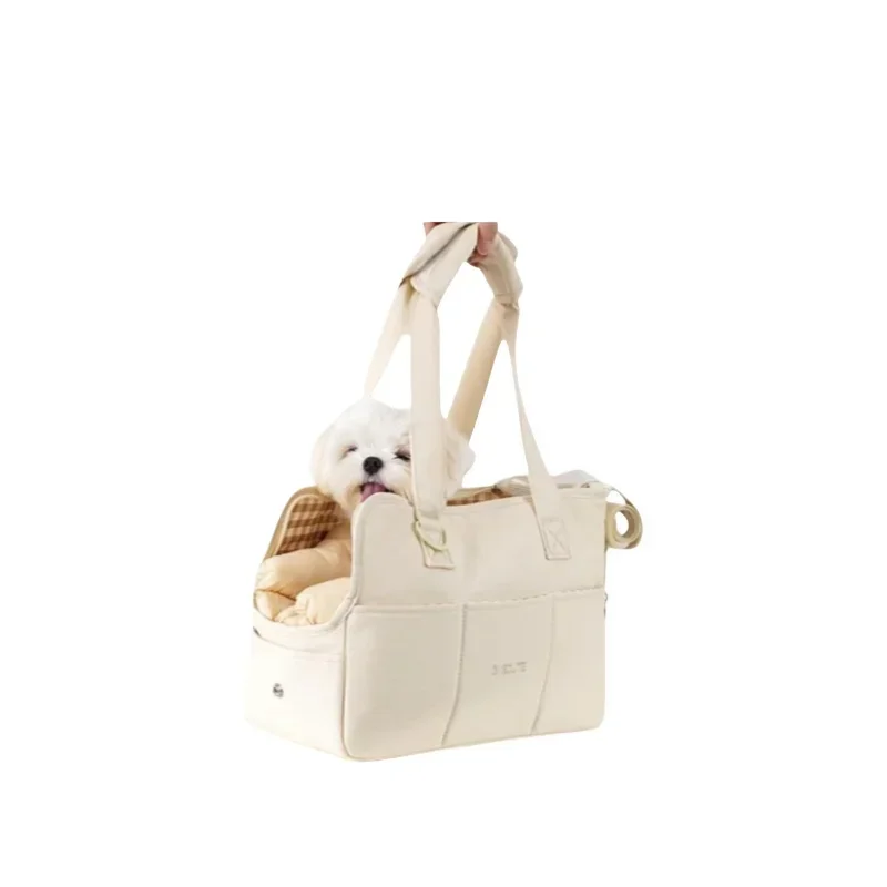 Go out Portable Pet Cat Bag One Shoulder Small Dog Light Breathable Cat and Dog Backpack