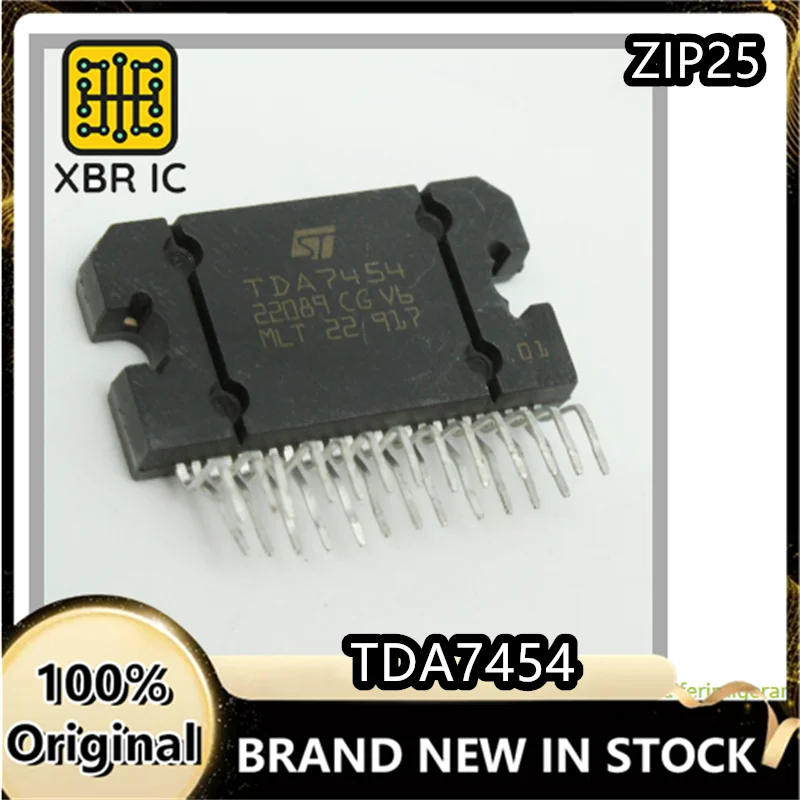 (5/20 Piece) TDA7454 7454 ZIP25 Car Amplifier Commonly Used Vulnerable Chip Computer Board Chip New Original Spot Fast Delivery
