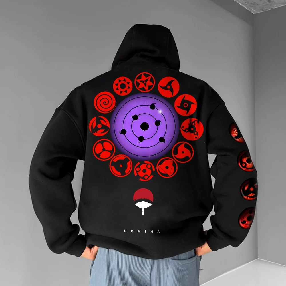 Hoodie Pria Terbaru Musim Gugur/Dingin, Tren Terkini, Anime Dragon Ball One Piece Demon Slayer Gundam Hokage Seri 3D Dewasa Anak