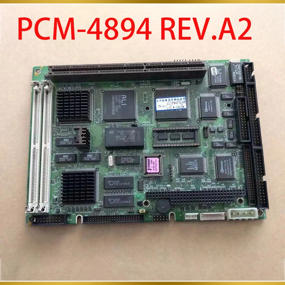 

P/N:19074894 For Advantech Half-length Industrial Control Motherboard PCM-4894 REV.A2.2