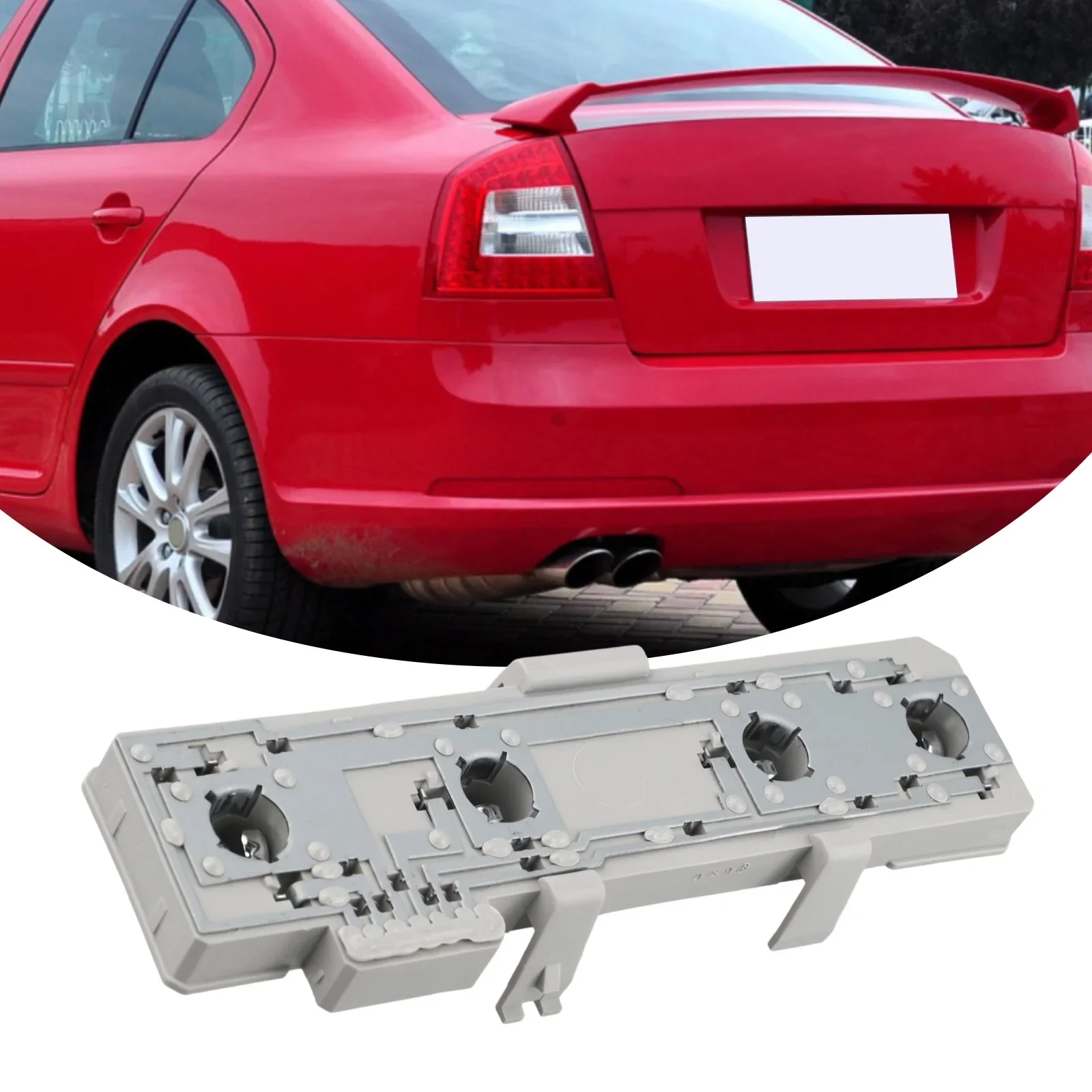

OEM 1Z5945257A Left Rear Bulb for Skoda For Octavia 2004 2012 ABS Material Replacement Automotive Rear Light Component