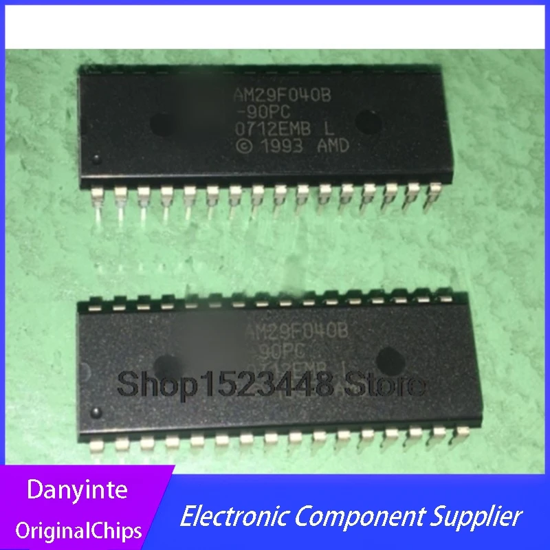 New 5Pcs/LOT AM29F040B AM29F040B-90PC AM29F040B-90 AM29F040 AM29F040B-90PI dip32