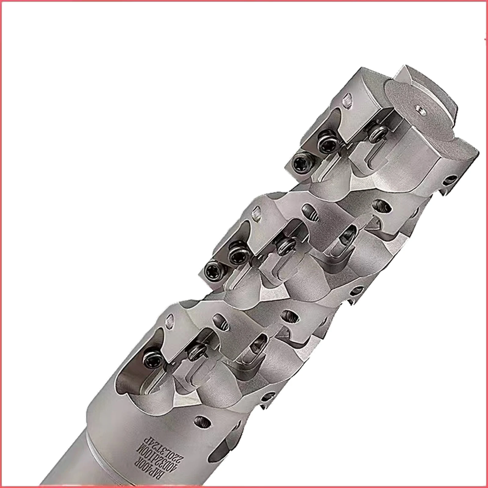 BAP300/BAP400 Corn Milling Cutter Rod Rough Cutting Spiral Groove Machining Center Tool Carbide Insert Side Milling