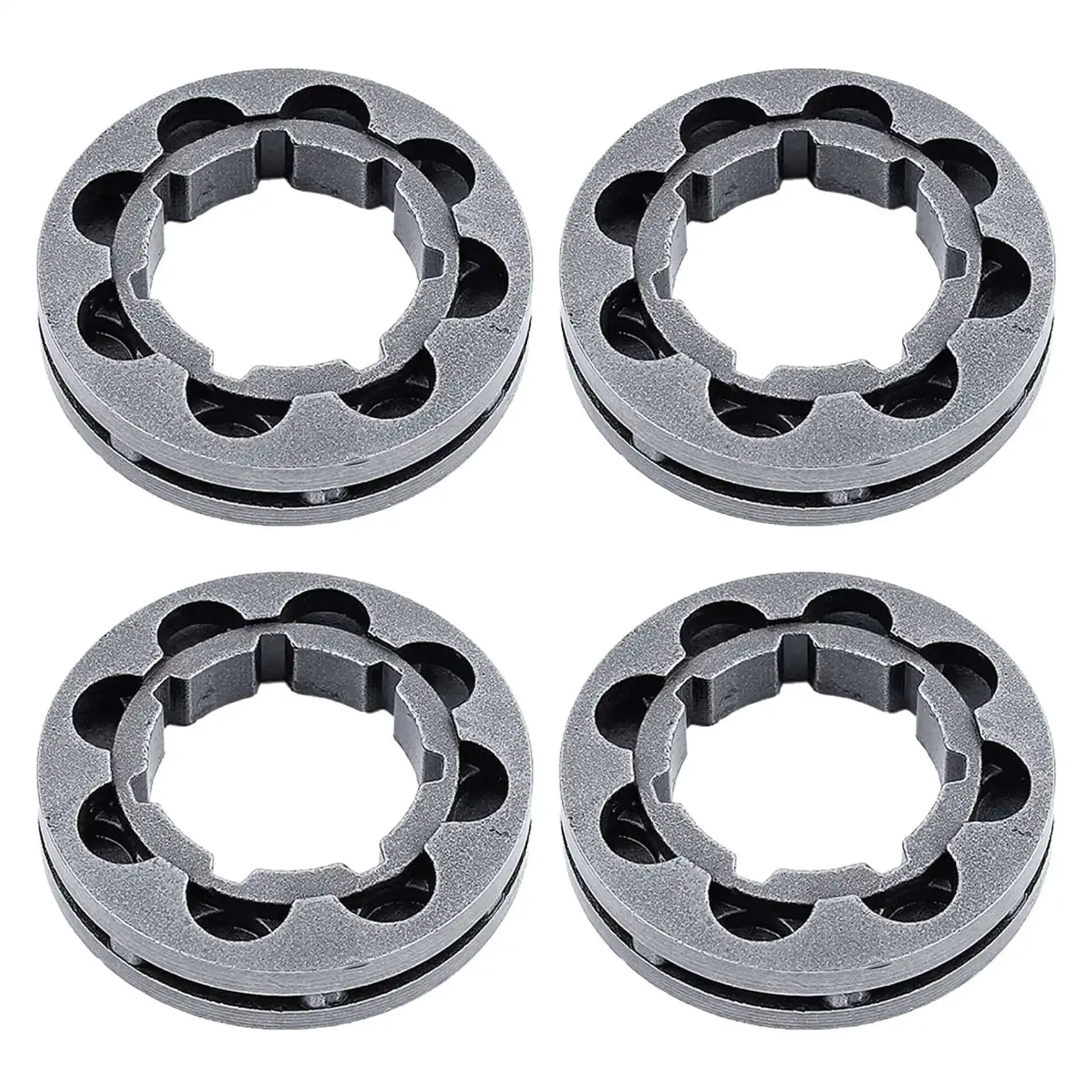 ABPQ-8Pcs 3/8 بوصة 8T حافة ضرس ل STIHL 064 066 088 090 MS660 MS880 394 395 بالمنشار