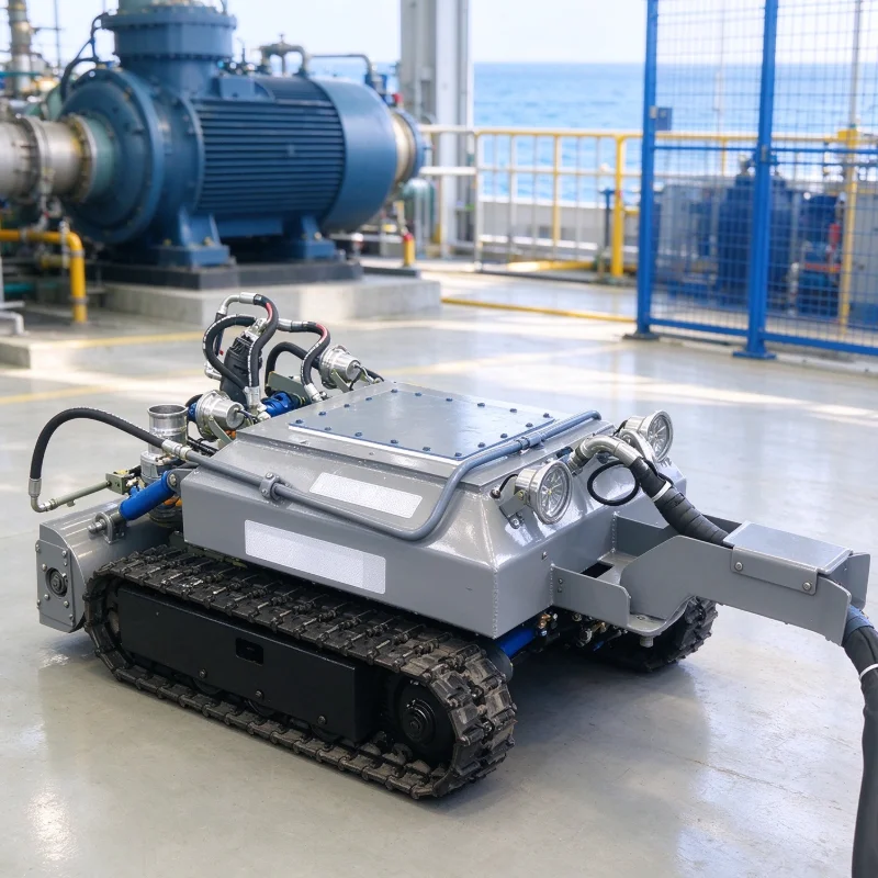 Underwater Cleaning Machine 3-9M/min Speed Slurry Pump System Sludge ...