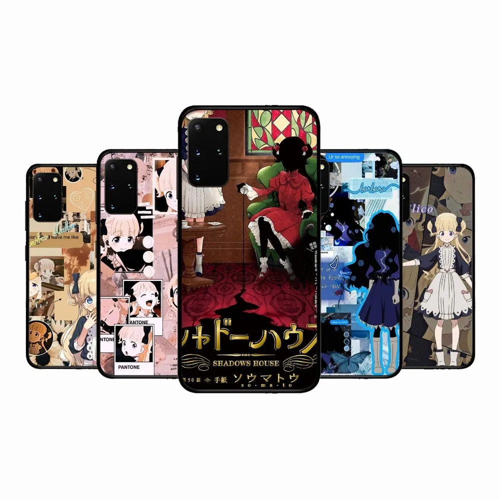 Shadow House Anime Phone Case For Samsung S 9 10 20 21 22 23 30 23plus lite Ultra FE S10lite Fundas