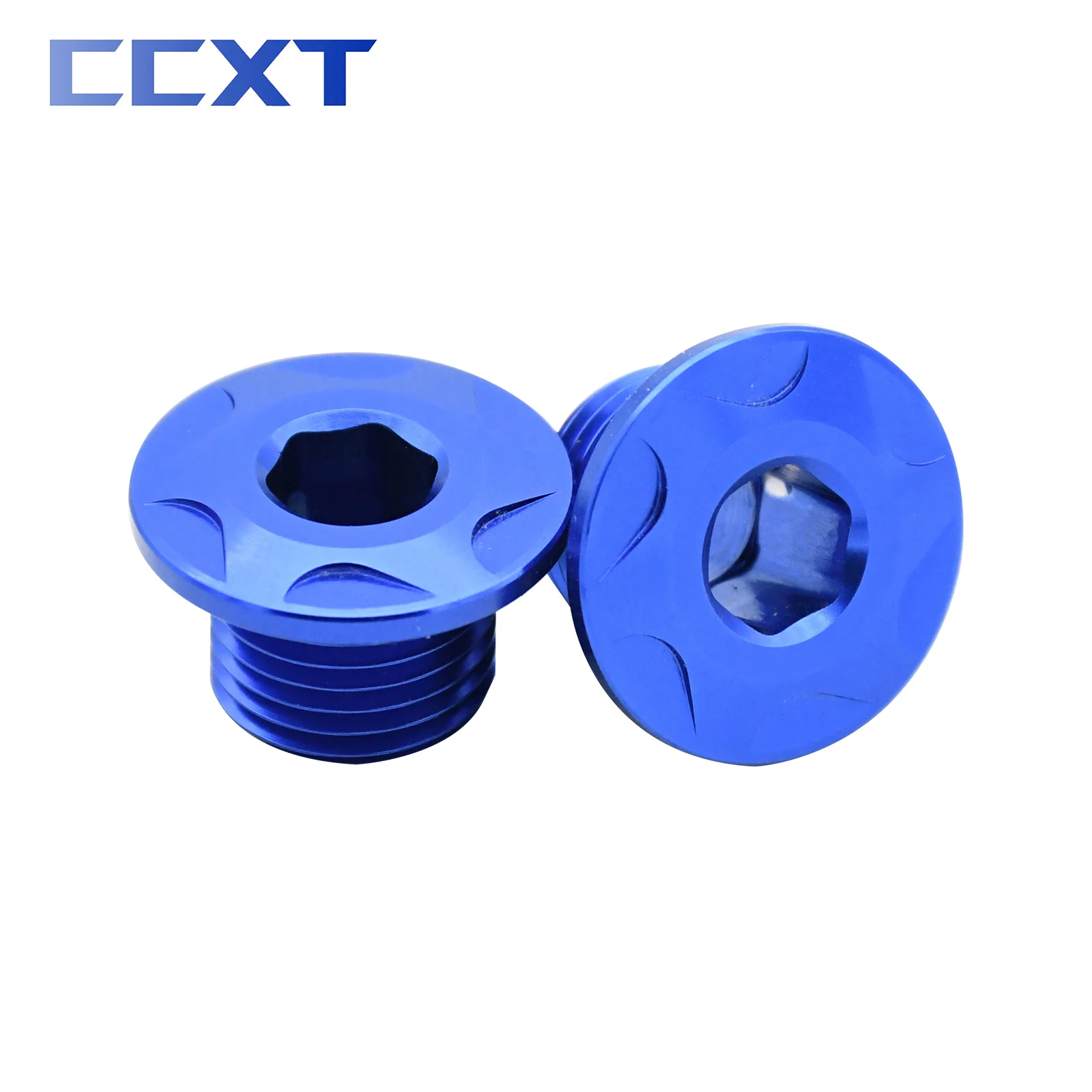 For KKE DNM Shock Absorbers CNC Aluminum Front Fork Axle Bolt Nut Cap For X260 X160 Surron Light Bee X S L1e Electric Dirt Bike