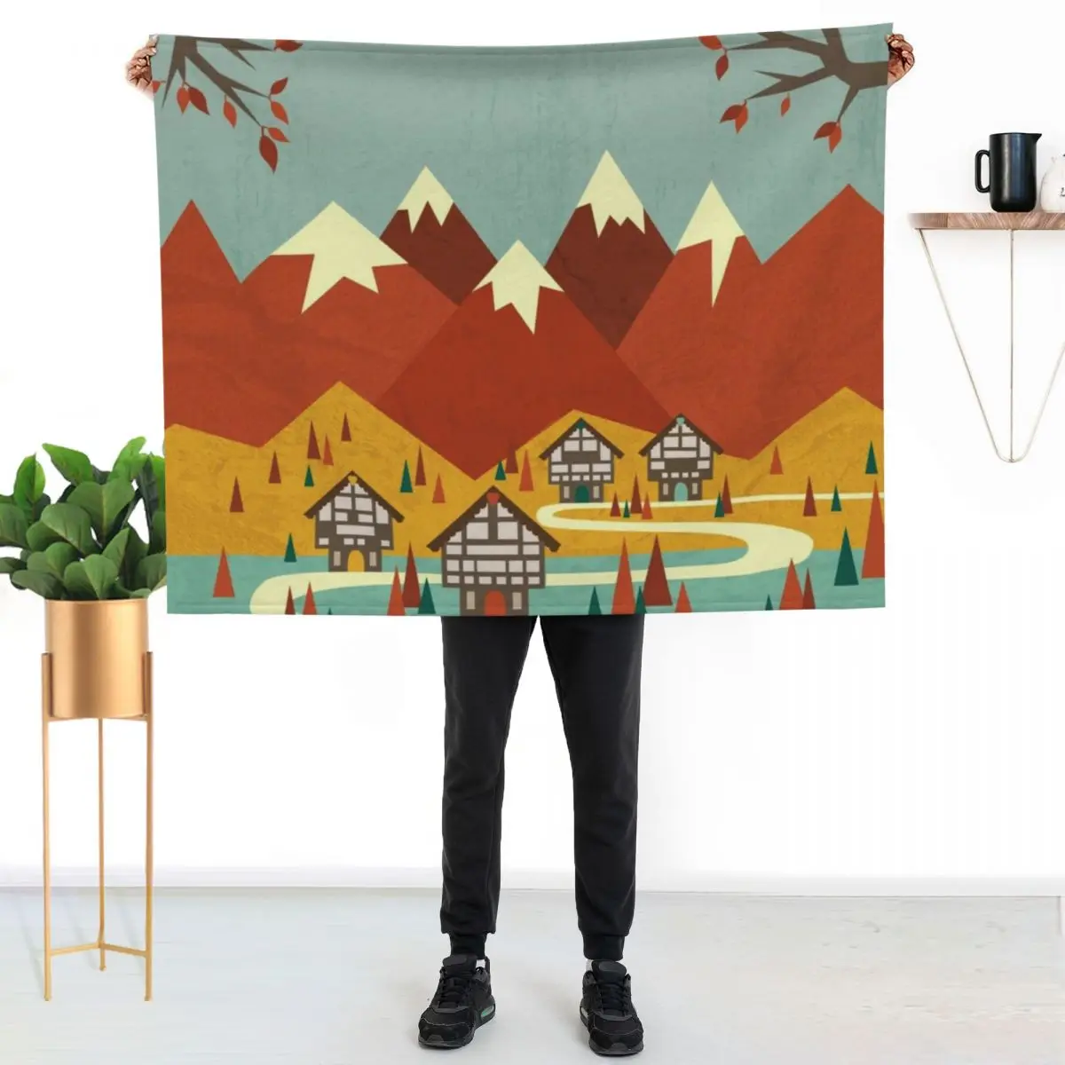 Switzerland Throw Blanket christmas decoration Blankets Sofas Of Decoration Thermal Thins Decorative Beds Shaggy Blankets