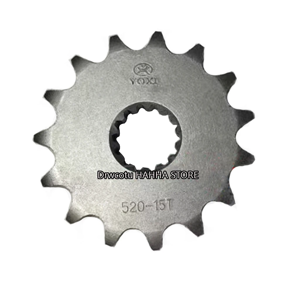 For ZongShen Cyclone RX401 SR400GY-2C SR 400GY-2C Motorcycle Rear Sprocket Chain Wheel Gear Big Small Chain Sprocket 41T 15T 14T