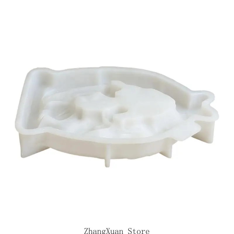 Silikonform mit Krippenmotiv, Mehrzweck-Silikonform zur Herstellung von Kerzenseife, 3 x – Detail 2