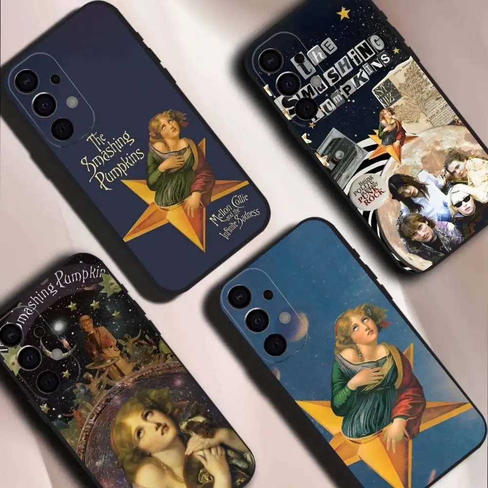 

The S-Smashing P-Pumpkins Phone Case For Samsung S26,S25,S24,S21,S22,S23,S30,Ultra,S20,Plus,Fe,Lite,5G Black Cover