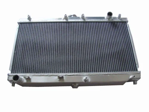 2 Row Aluminum Radiator For 1999-2005 Mazda Miata MX5 1.8L Manual Transmission 2000 2001 2002 2003 2004