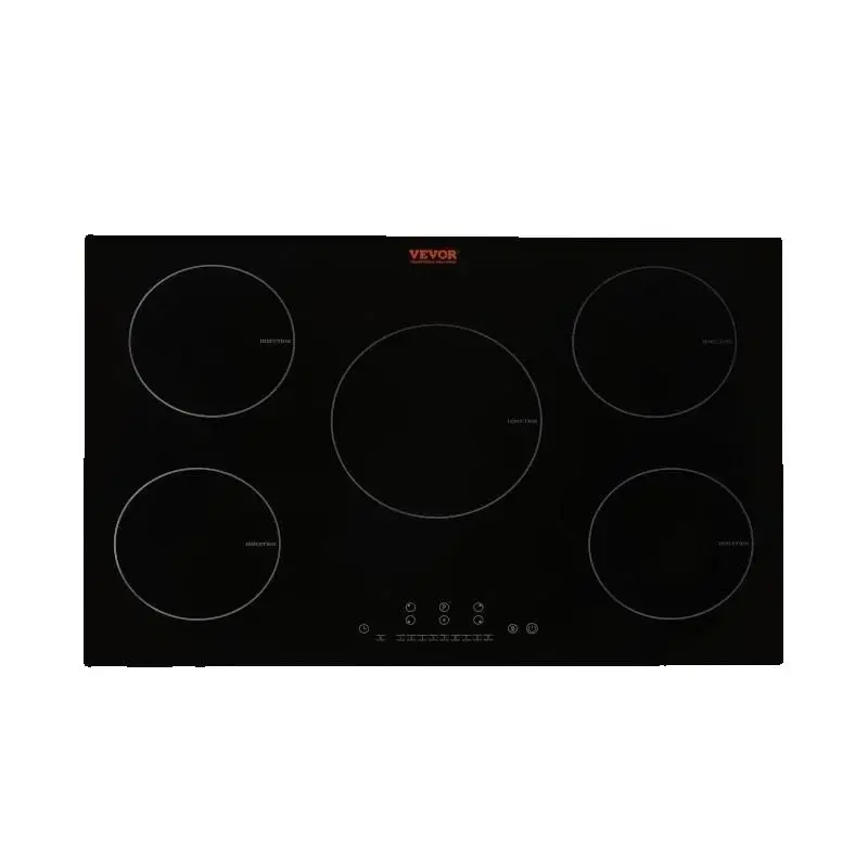 30 36 Inch 5 Burners Built-in  Induction Cooktop Hob Sensor Touch Control Magnetic Induction Cooker