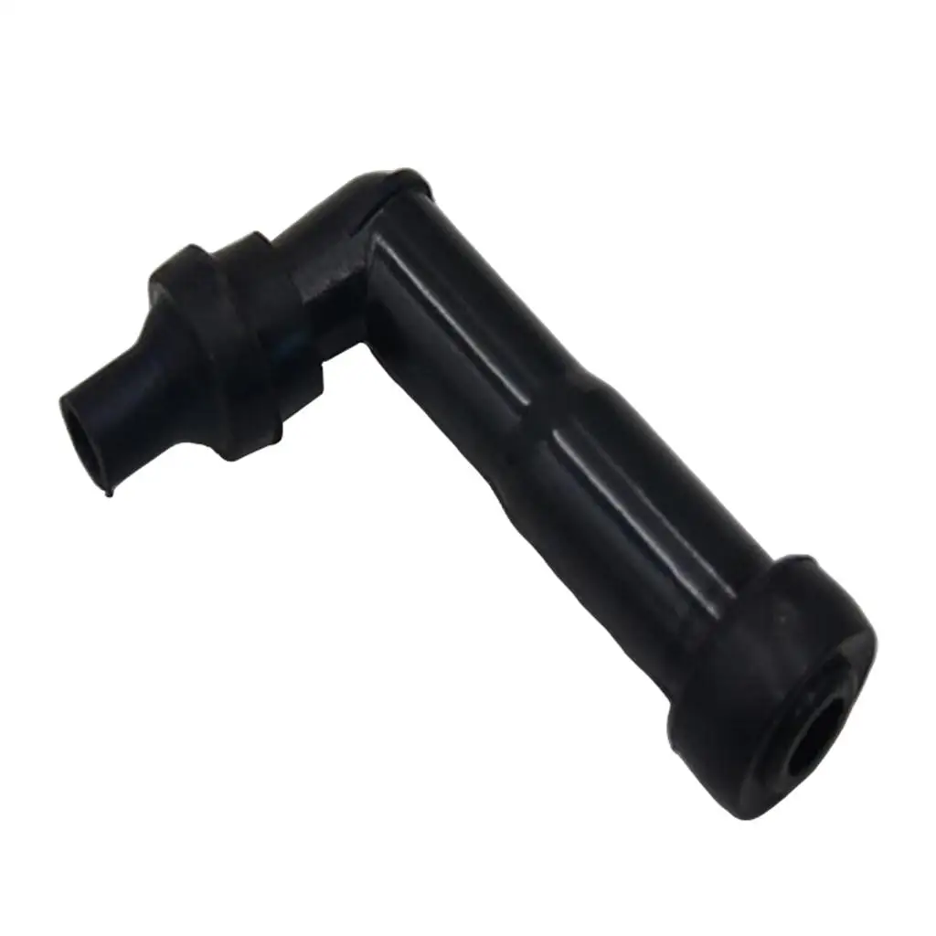 102 Degree Motorcycle Spark Plug Cap Rubber Resistor Cover Motor Accessory for 10mm 12mm Spark Plug