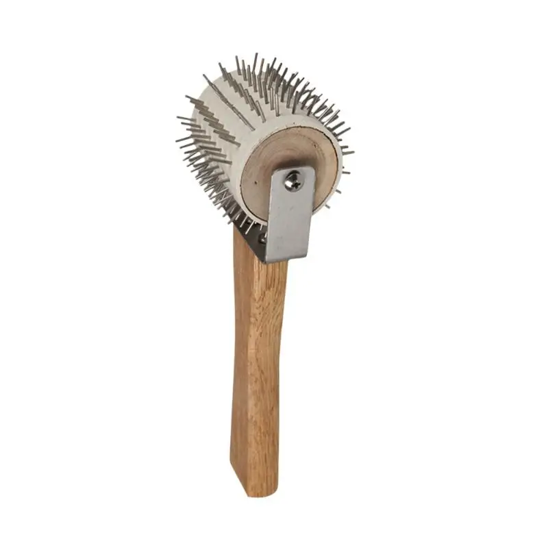 New Wheel Uncapping Fork Gear Bee Honeycomb Rake Needle Roller Honey Extracting Tool Beekeeping Supplies Tools
