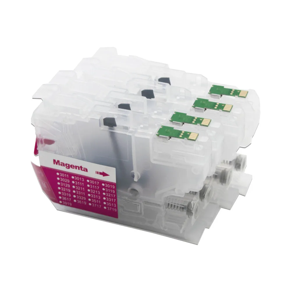 Australia LC431 LC431XL Refillable Ink Cartridge With Chip For Brother DCP-J1050DW DCP-J1140DW MFC-J1010DW Printer