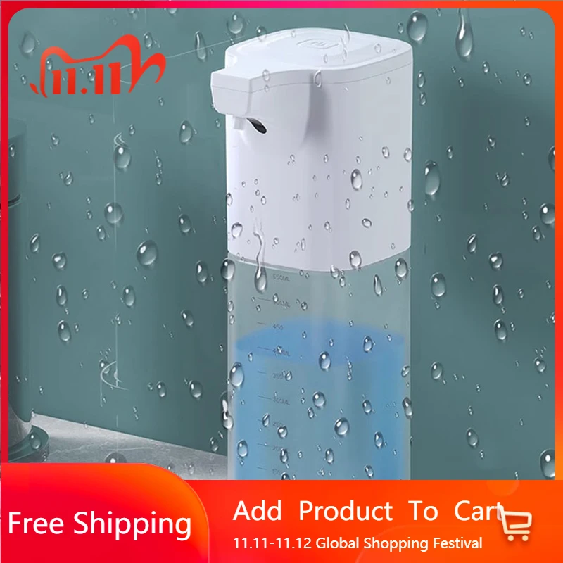 

Electric Shower Soap Dispensers Automatic No Drill Cower Kitchen Soap Dispensers Steel Dispenser Sapone Douche Accessories