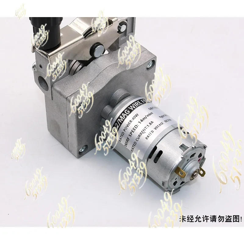 apply to Welding machine wire feeder motor assembly integrated machine gas shielded welding machine DC24V wire feeder motor view 4