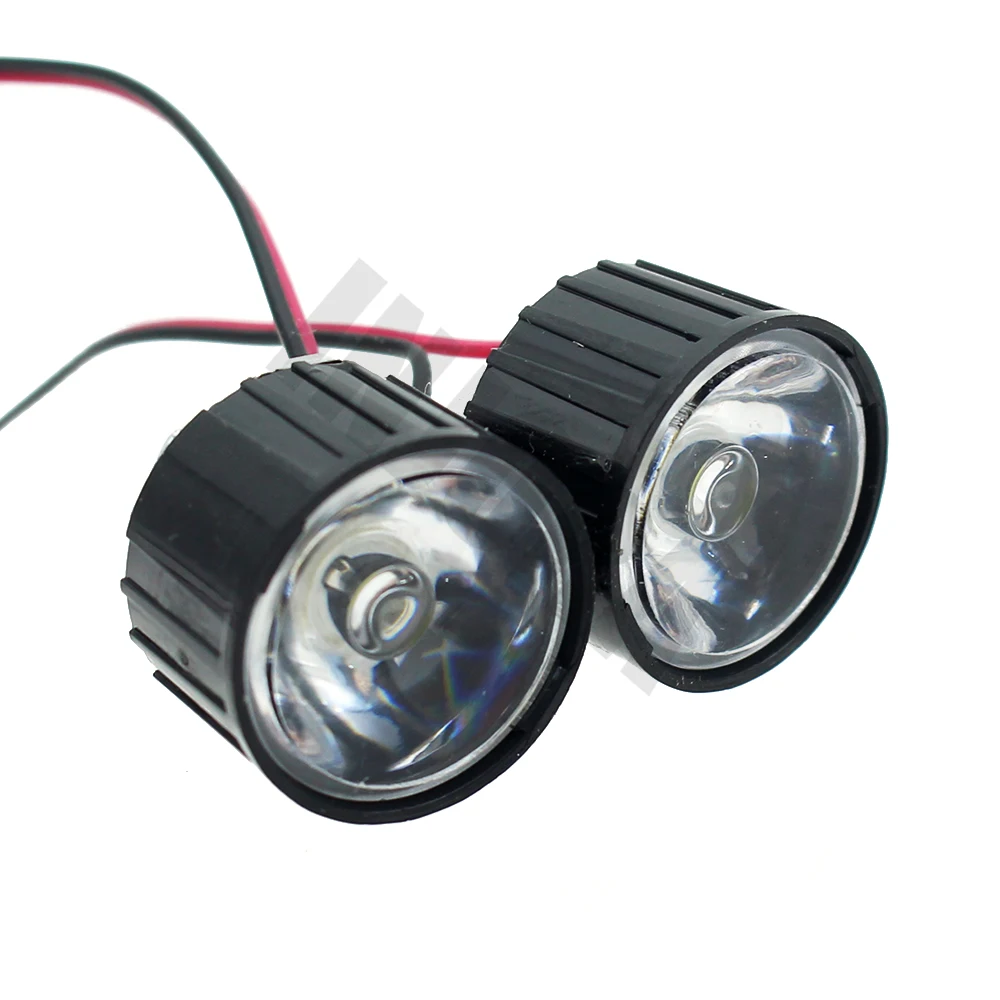 1W/3W DIY High Power Headlight LED Lights with Controller Board for 1:10 RC Rock Crawler Axial SCX10 1:8 RC Car HSP HPI