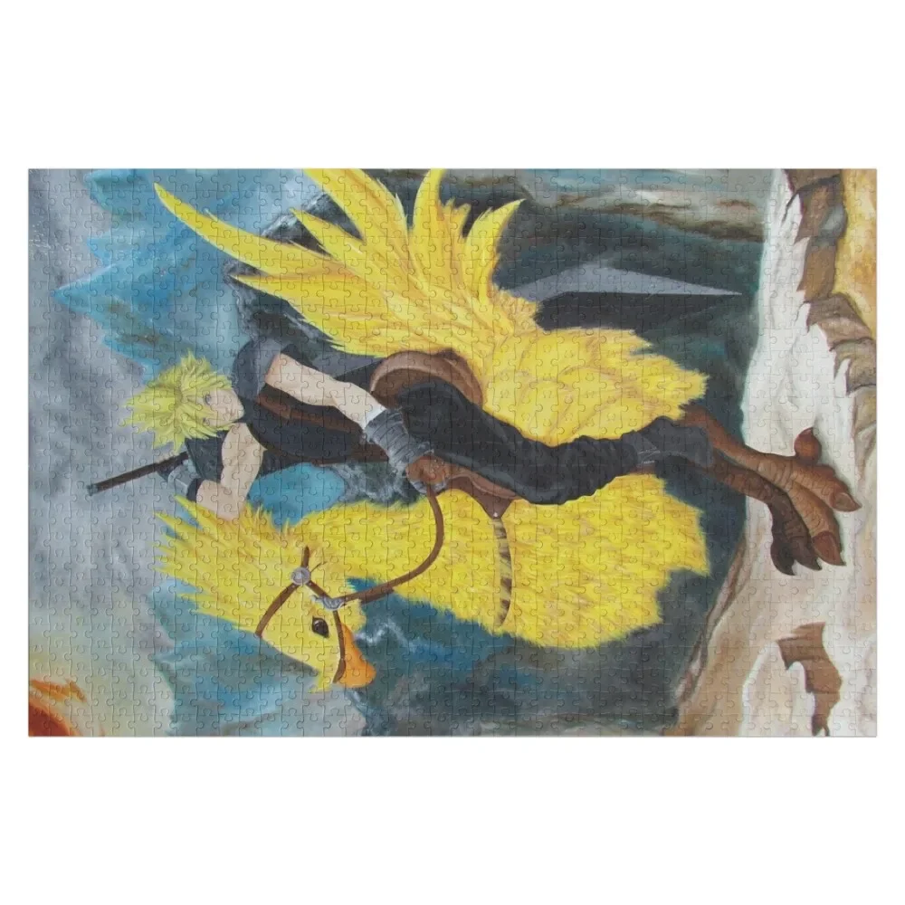 Cloud Strife Acrylic Artwork Jigsaw Puzzle Photo Custom Personalized Gift Ideas Puzzle