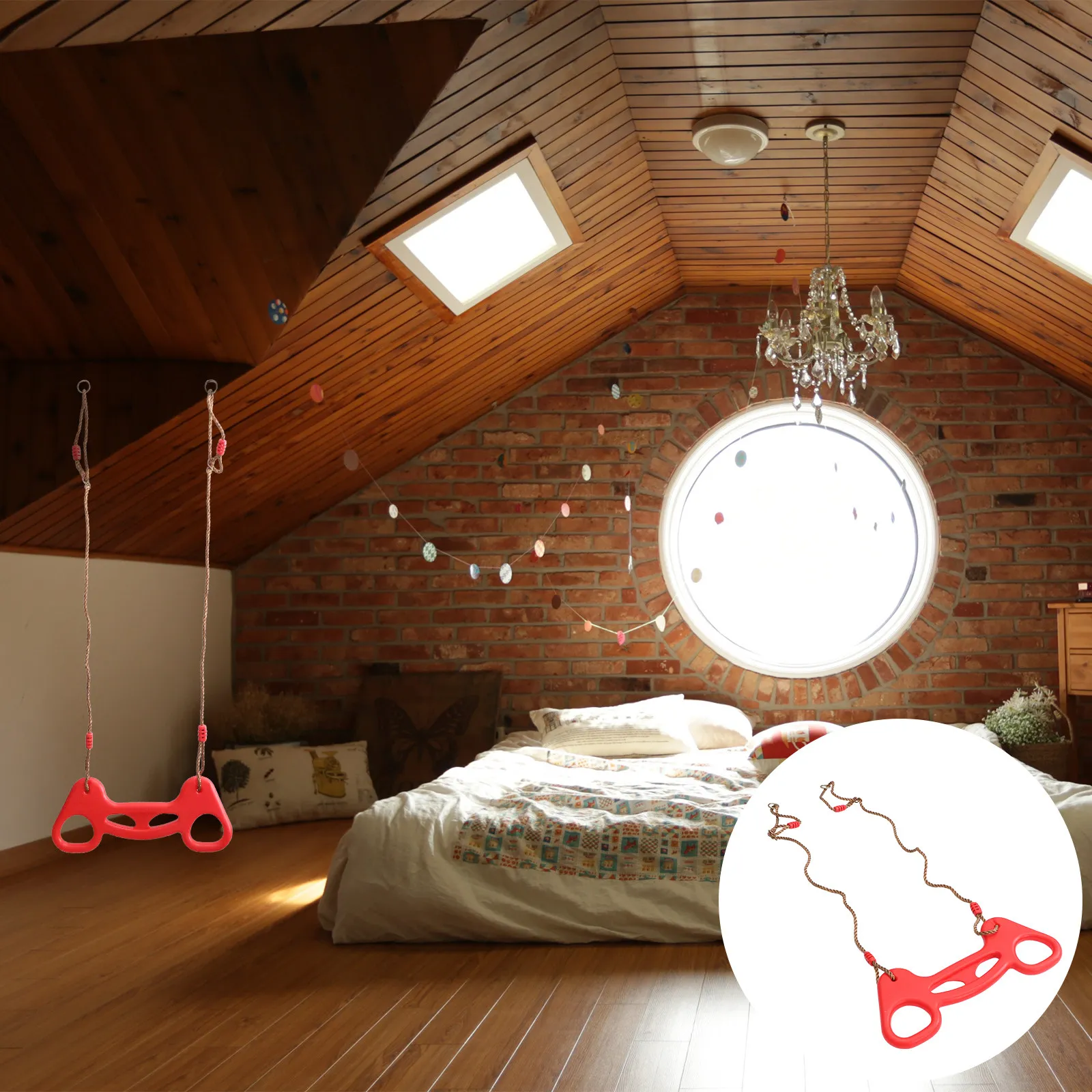 indoor-fitness-hanging-rings-kids-gymnastic-swinging-ring-plastic-exercise-rings-anti-slip-wear-resistant-full-body-workouts