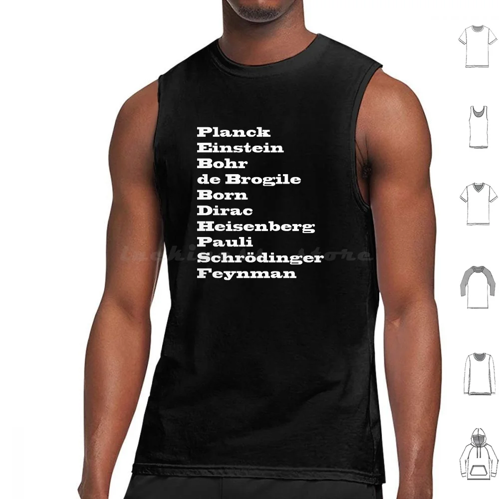 Physicists-Tank Tops Print Cotton Quantum Physics Double Slit Experiment Double Slit Doubleslit Experiment