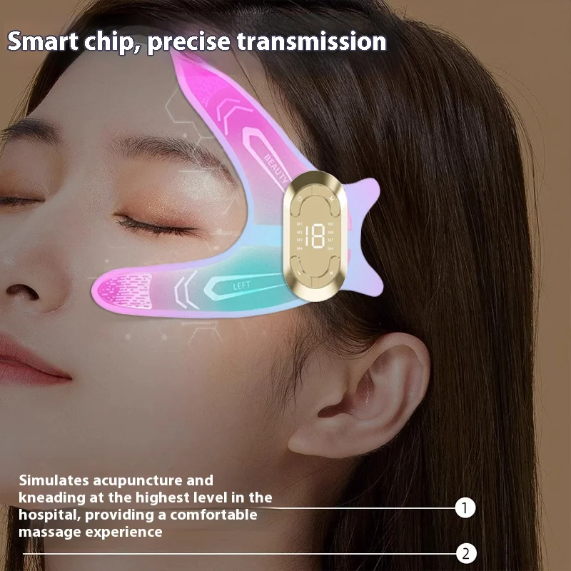 

Перезаряжаемый EMS микротоковый массажер для глаз портативный массажер для лица для ухода за глазами, уменьшения темных кругов и тонких линий