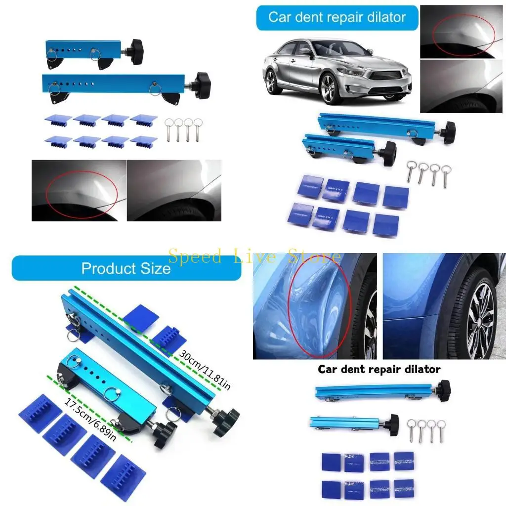 

547C Dent Repair Tool for Damage Pits Removal Car Dent Removal Tool Puller Remover Set Adjustable Expander