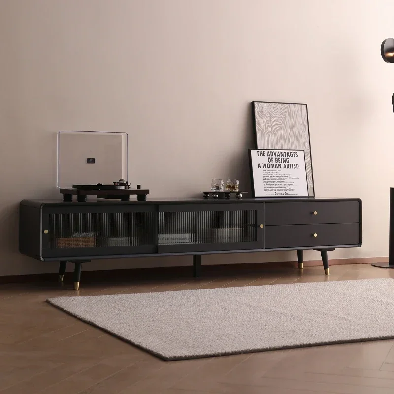 

Modern Living Room Furniture Entertainment Luxury Aesthetic Design Tv Cabinet Drawer Corner Tv Meuble Home Furniture