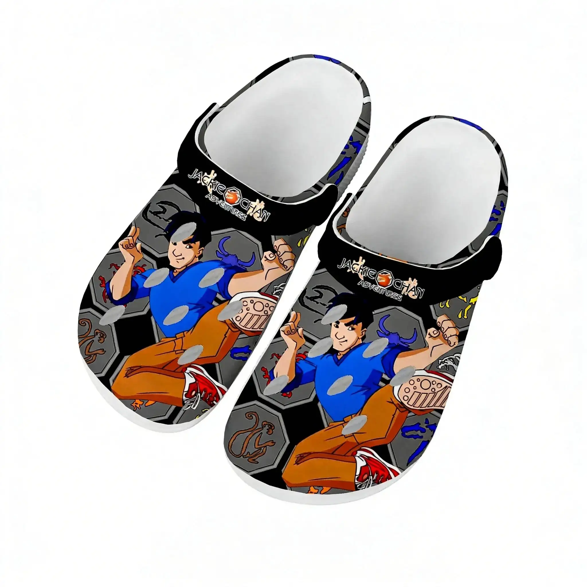 Jackie Chan Adventures Sandals Men Women Teenager Fashion Water Shoes Garden Breathable Comfort Beach Clog Custom Slippers