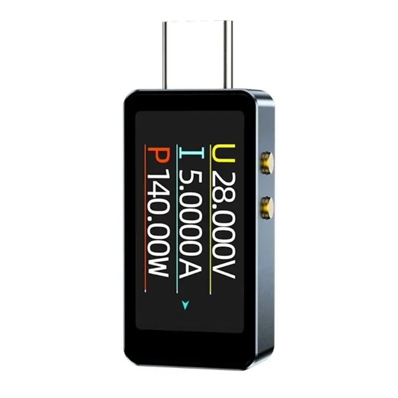 

AEA7-New Portable USB Type C Tester With Real Time Voltages And Current Readout For Battery Performances Analysis