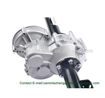 3kw  5kw DC AC Electric Car  Drive Kits Rear Axle Bridge for Golf Car Three Wheel Sedan Cars Low Speed Trucks Etc