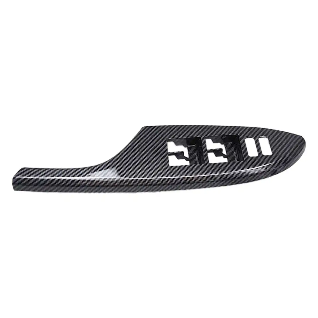 4Pcs Clip-on Door Window Lift Switch Panel Trims Covers Fit For Toyota Corolla 2007 2008 2009 2010 2011 2012 2013 LHD