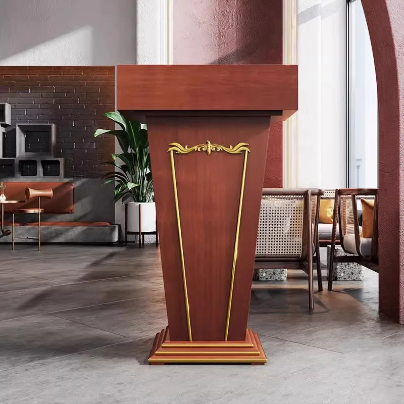 

Small household household furniture Consultant Sales Welcome Desk Reception Conference Room Training Guide