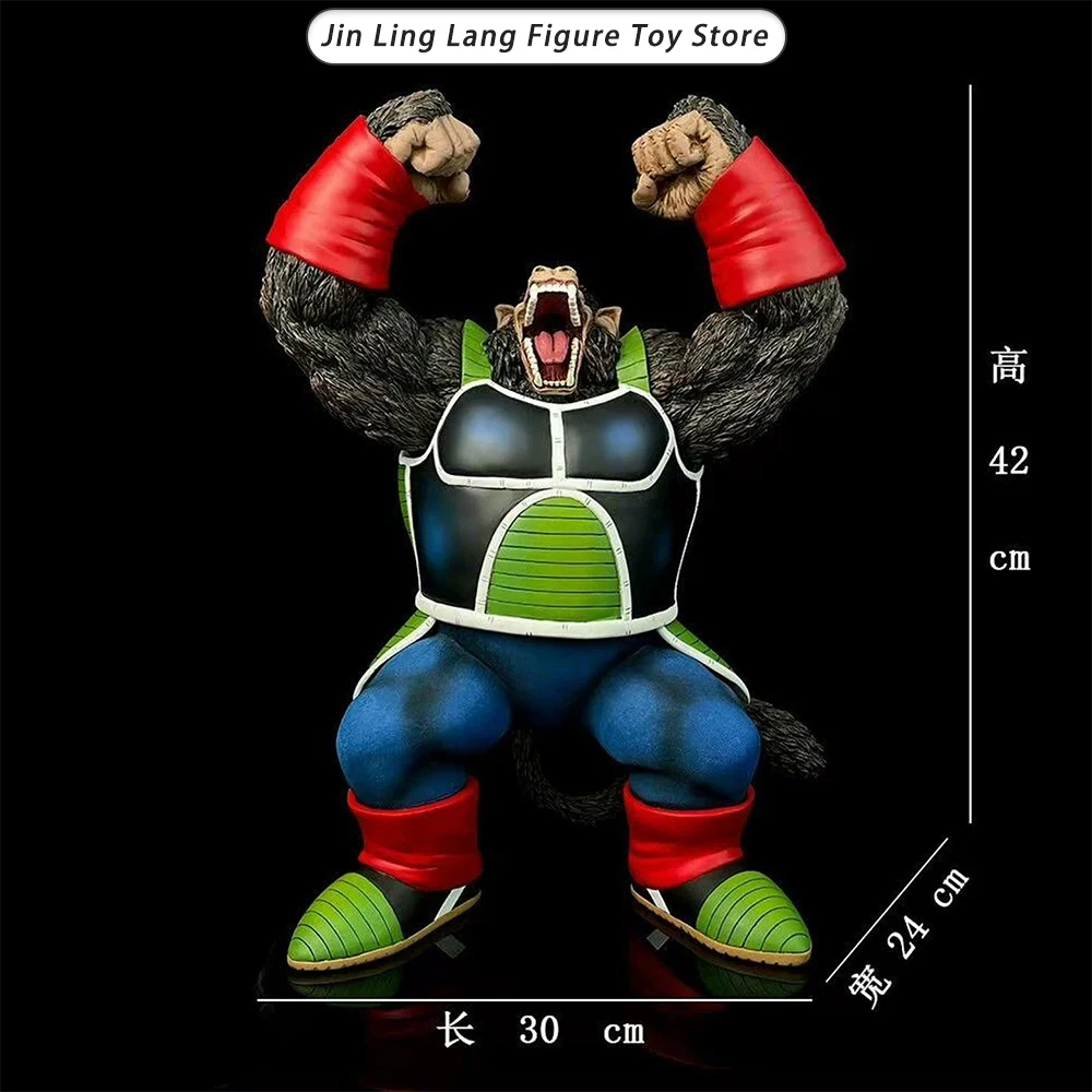 En Stock Figura de Anime de 40cm de Dragon Ball Z ‌ Gran Simio Bardock ‌ Figuras de Burdock, Estatua de Gigantopithecus de PVC, Modelo Coleccionable, Juguete de Regalo