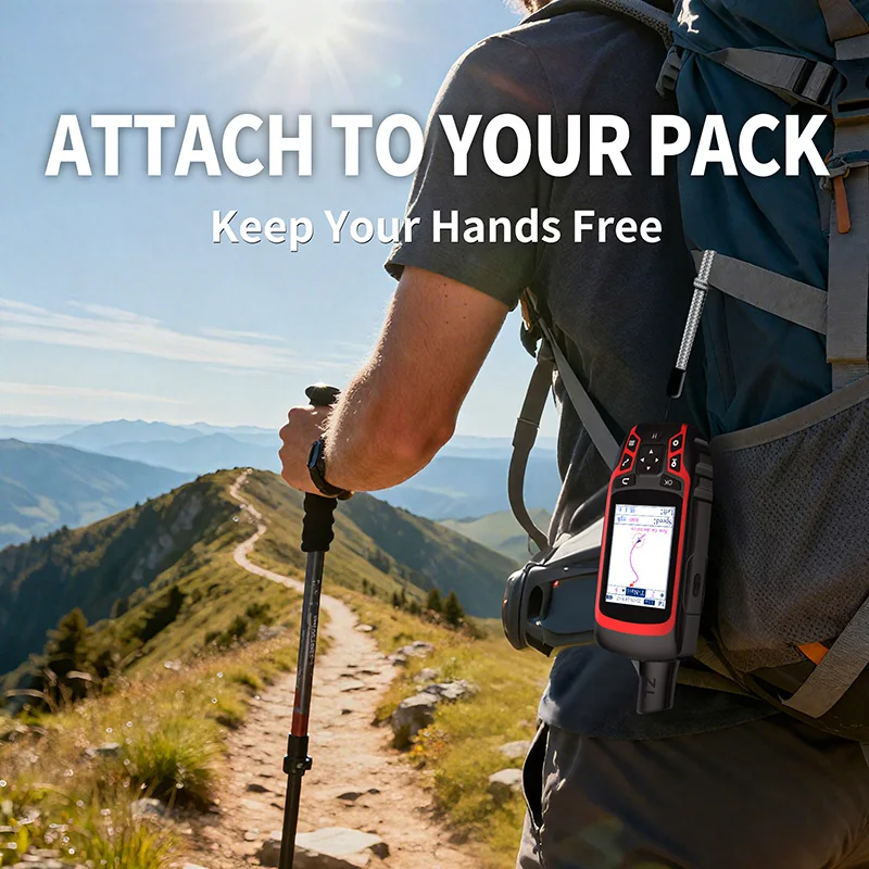 2026 A6 Portable Handheld GPS Navigator with High Precision Positioning and Track Logging