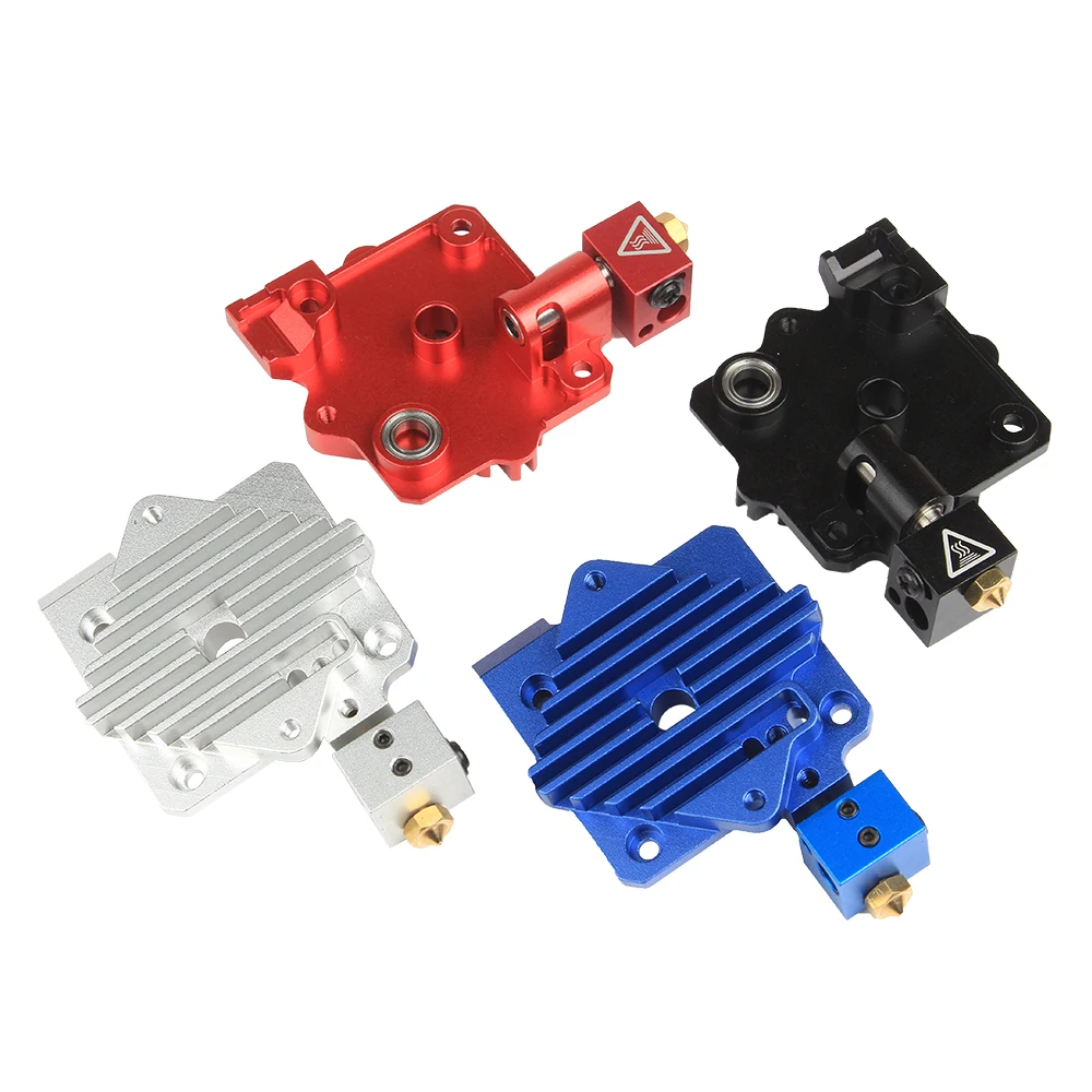 XCR3D piezas de impresora Titan Aero, disipador térmico de aluminio, bloque de refrigeración V6, extrusora titan de corto alcance, radiador de