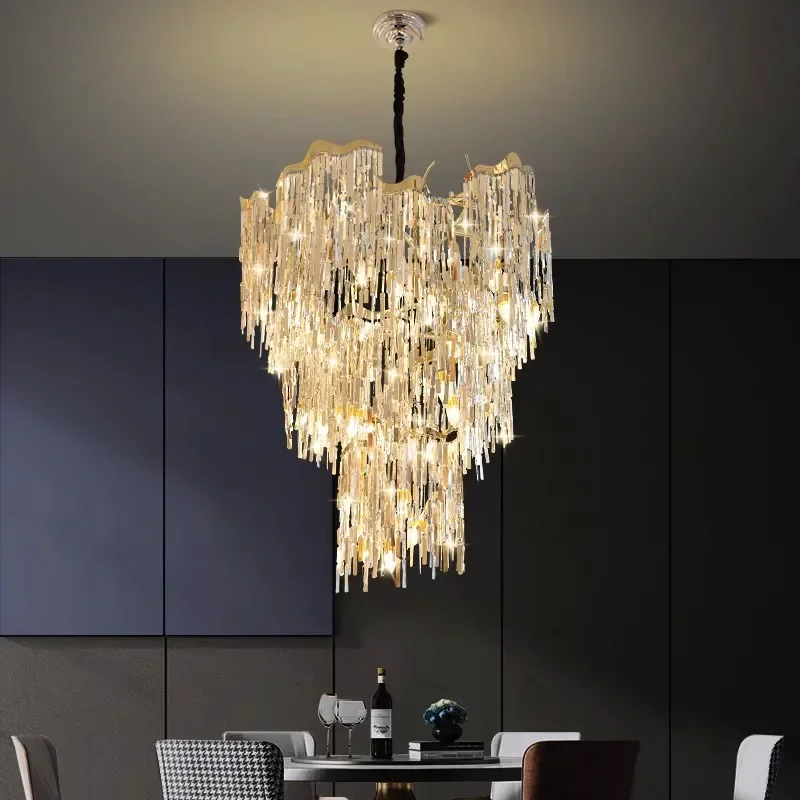 Nordic home decor dining room Pendant lamp lights indoor lighting crystal lamp hanging light chandelier lamps for living room