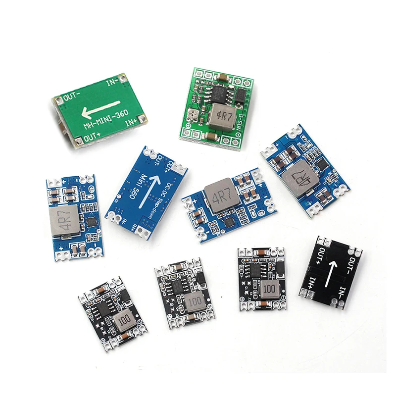 3A 5A DC-DC Buck Step-down Power Supply Module 3.3V 5v 9V 12V Fixed Output High-Current mini560 MP1584EN Adjustable Power