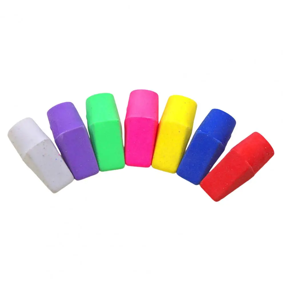 

Useful Colored Eraser Nice-looking Comfortable Grip Labor-saving Students Eraser School Supplies