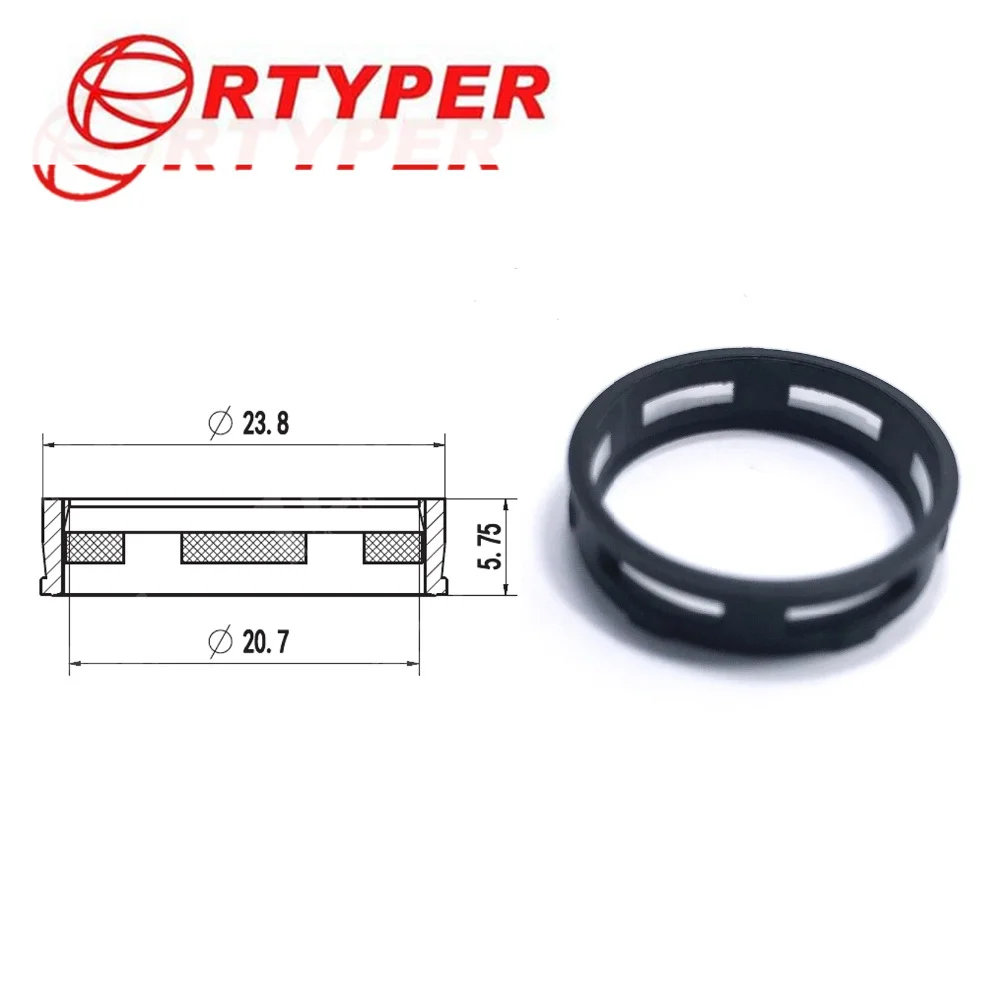 4 Sets Fuel Injector 16460-PM5-A01 16460PM5A01 Repair kits Ring Type Filter Oring Pintle Cap For Honda TBI Civic CRX Secondary